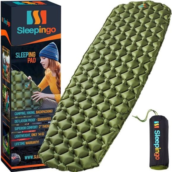 Large Sleeping Pad for Camping - Ultralight Sleeping Mat for Camping,Backpacking - Picture 1 of 6